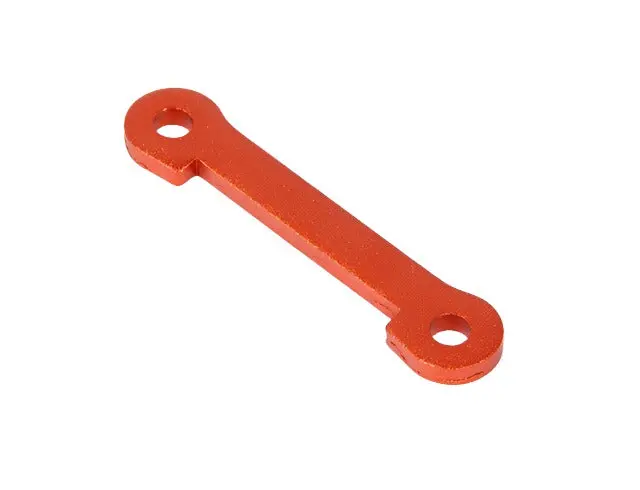 Rovan Front Lower Suspension Arm Pin Brace Red Aluminium - Rov-65013 1