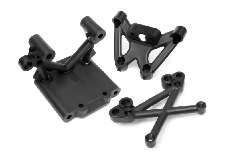 Rovan Front Shock Tower & Bulkhead Parts Set - Rov-85009 1