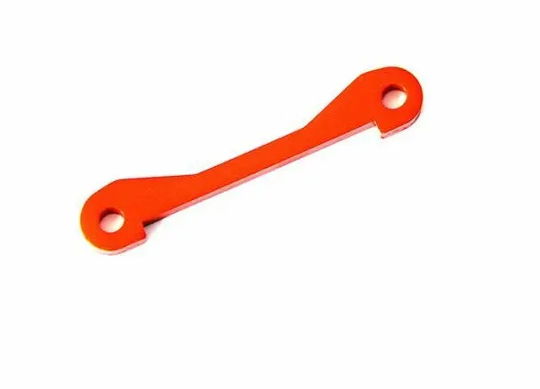 Rovan Rear Lower Suspension Arm Pin Brace Aluminium Orange 1Pc - Rov-65011 1