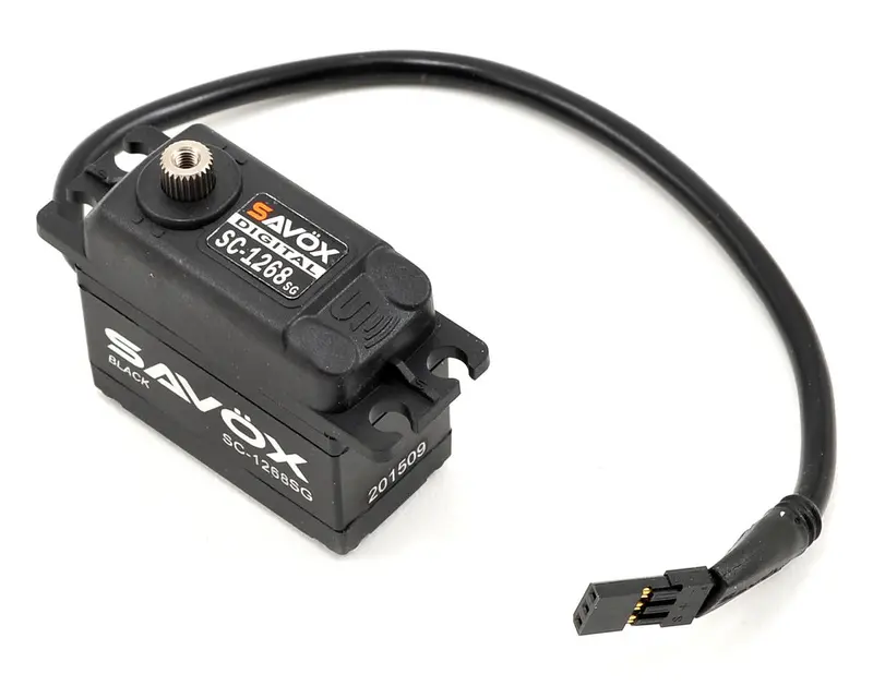 Savox 15Kg Black Edition Mg Hv Wp Standard Servo - Sav-Be-Sc1268sg 1