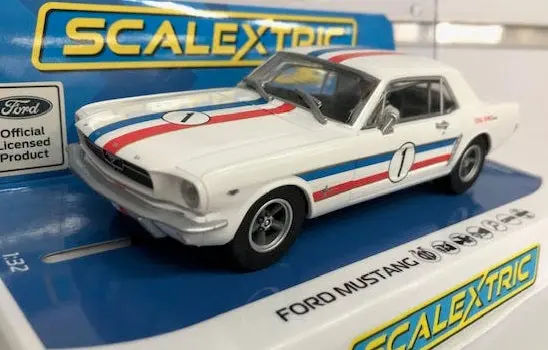 Scalextric 1965 Ford Mustang Atcc Geoghegan - C4364 1