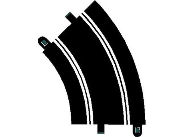 Scalextric Curve Rad-2 45Deg 2Pcs - C8206 1