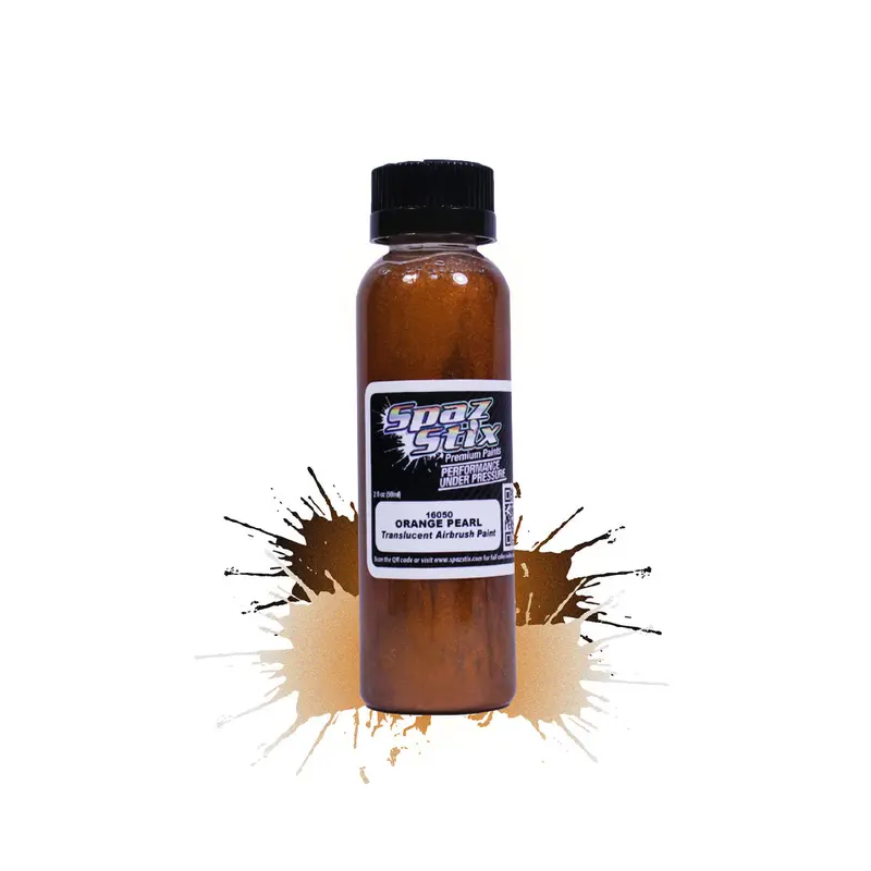 Spaz Stix Orange Pearl Airbrush Paint 2Oz - Szx16050 1