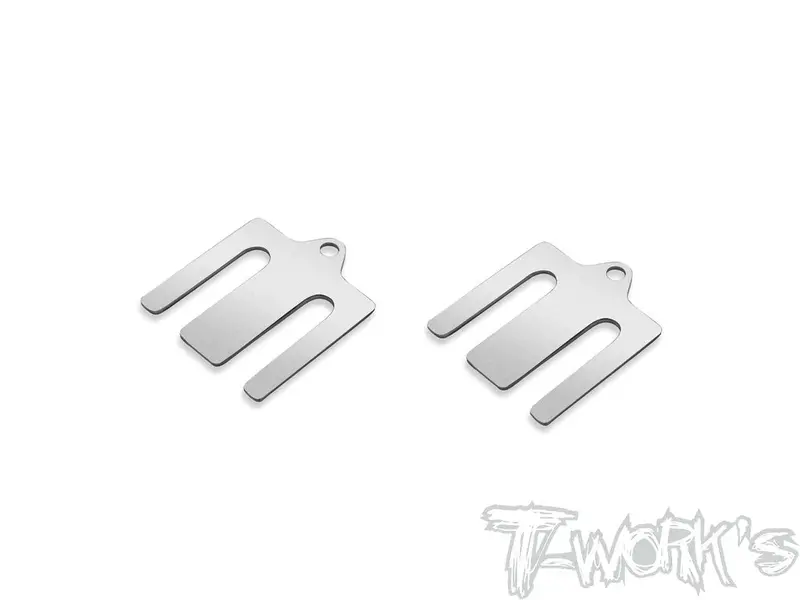 Stainless Steel 0.5Mm Bulkhead Shim For Team Associated Rc10b7 1