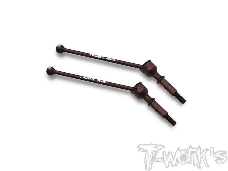 Steel Rear Cvd Set For Team Associated Rc10b7 1