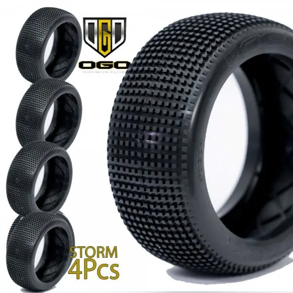 Storm Ultra Soft 1/8Th Buggy Tyre Only - Set Of 4 1