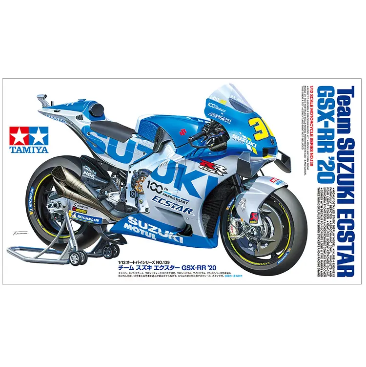 Tamiya 2020 Team Suzuki Ecstar Gsx-Rr 1:12 - 14139 1