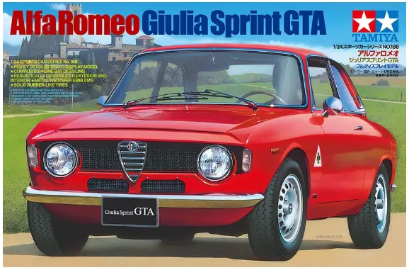 Tamiya Alfa Romeo Giulia Sprint Gta 1:24 - 24188 1