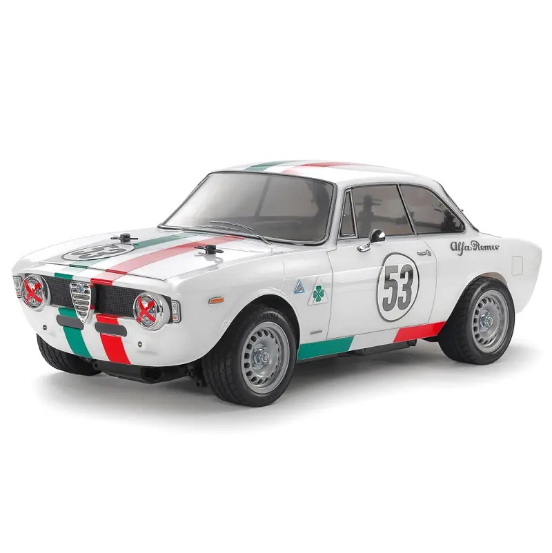 Tamiya Alfa Romeo Giulia Sprint Gta Club Racer Mb-01 Painted White Body Kit 1:10 - 47501 2