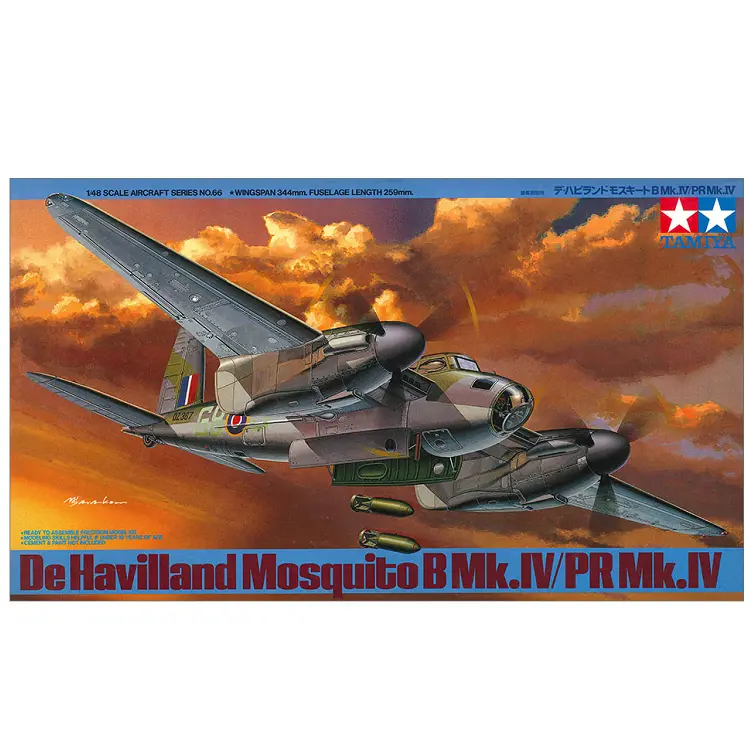 Tamiya De-Havilland Mosquito B Mk.Iv/Pr Mk.Iv 1:48 - 61066 1