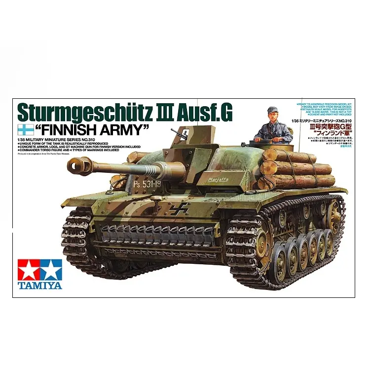 Tamiya Finnish Sturmgeschutz Iii Ausf.G 1:35 - 35310 1