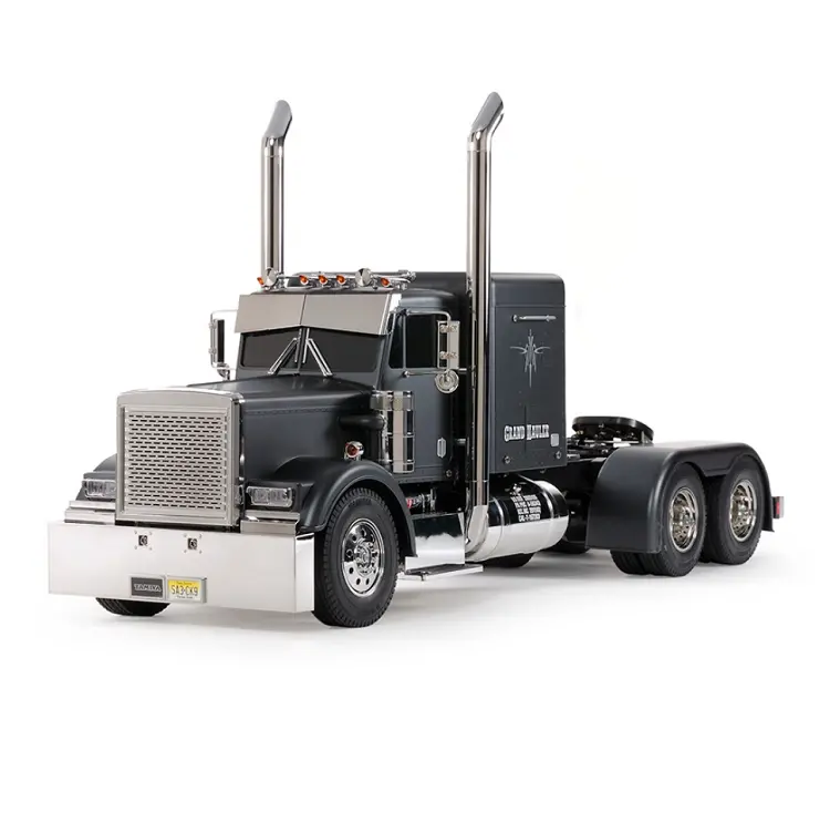 Tamiya Grand Hauler Tractor Truck Kit 1:14 Matte Black - 56356 2