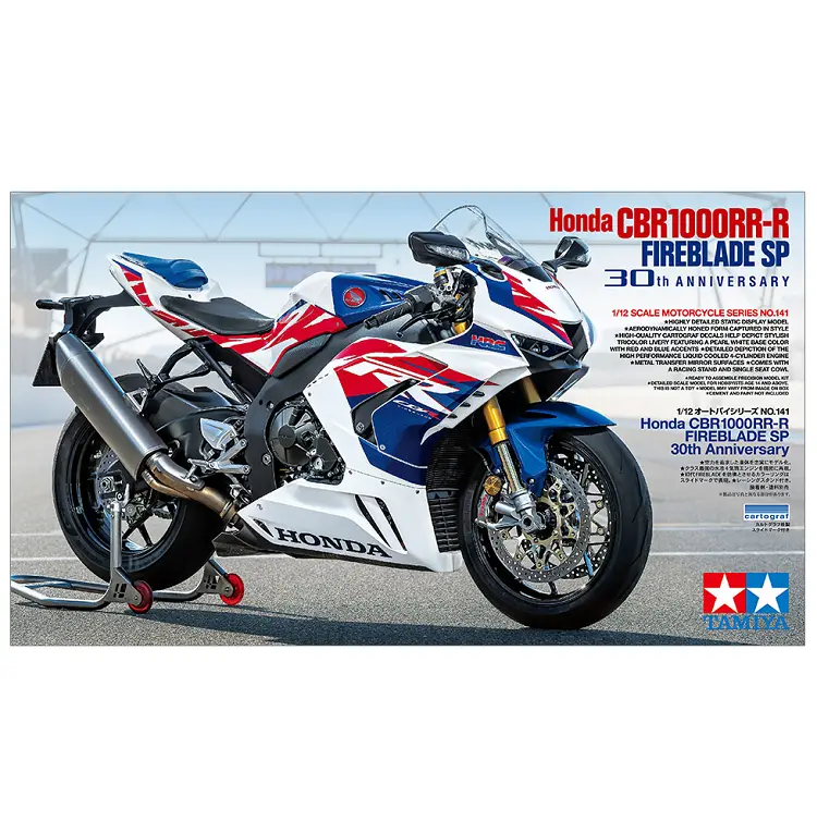 Tamiya Honda Cbr1000rr-R Fireblade Sp 30Th Anniversary 1:12 - 14141 1
