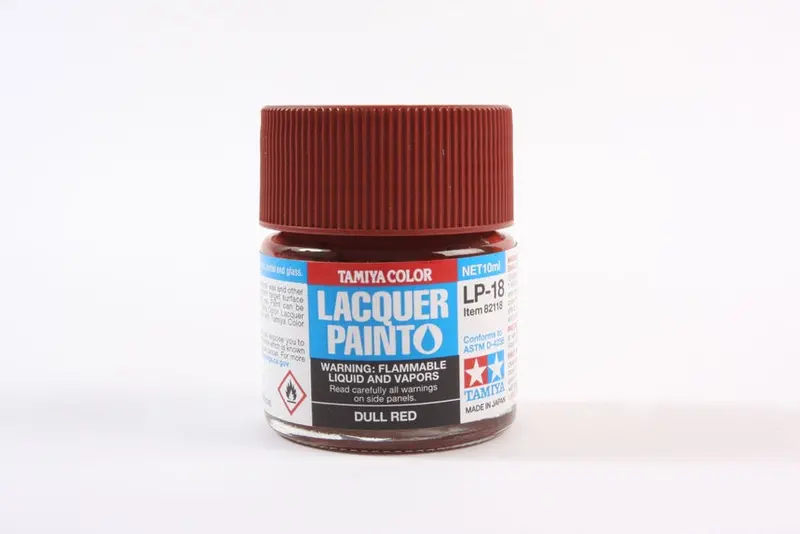 Tamiya Lp-18 Dull Red Lacquer 10Ml - 82118 1