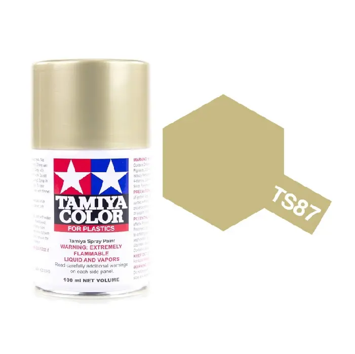 Tamiya Ts-87 Titanium Gold Gloss Spray 100Ml - 85087 1