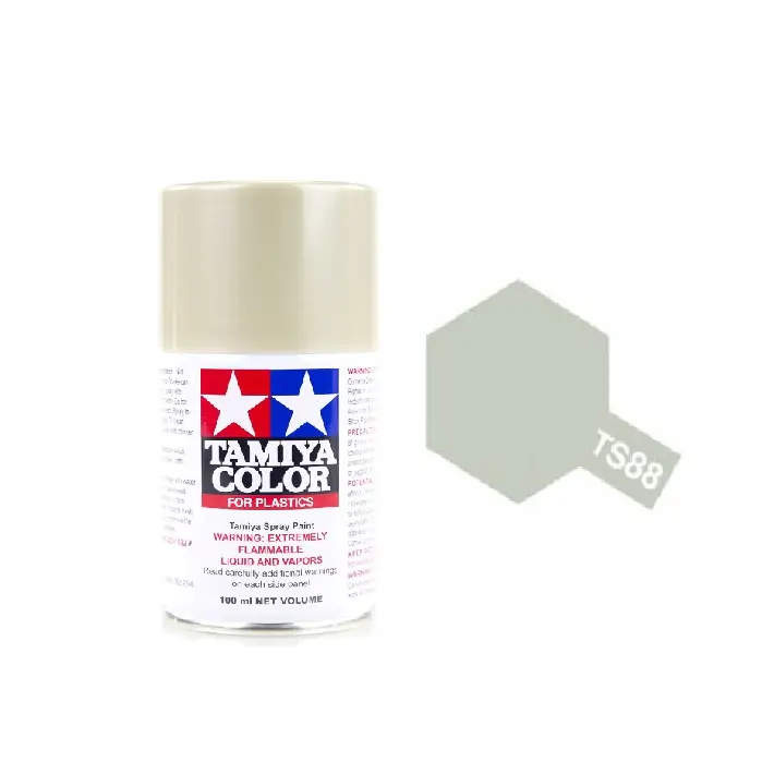 Tamiya Ts-88 Tiitanium Silver Gloss Spray 100Ml - 85088 1