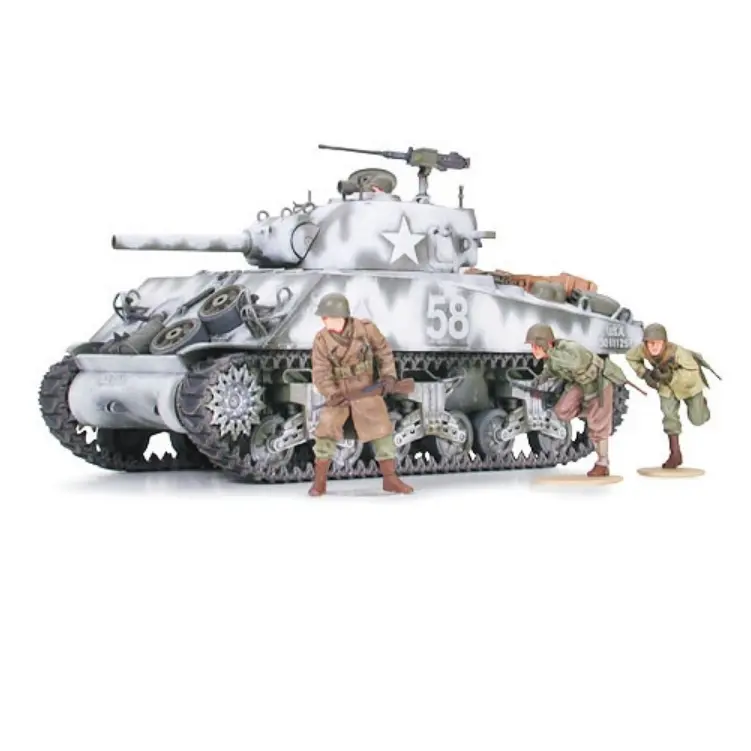 Tamiya U.S. M4a3 Sherman 105Mm Howitzer Tank 1:35 - 35251 2