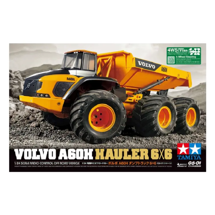 Tamiya Volvo A60x Hauler G6-01 6X6 1:24 Kit No Esc - 58676 1
