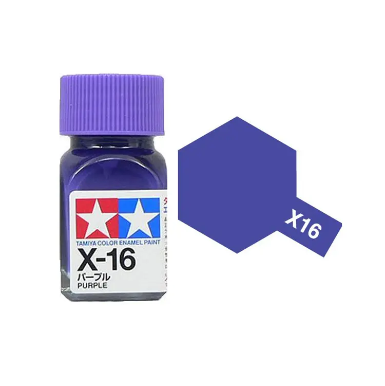Tamiya X-16 Purple Enamel 10Ml - 80016 1