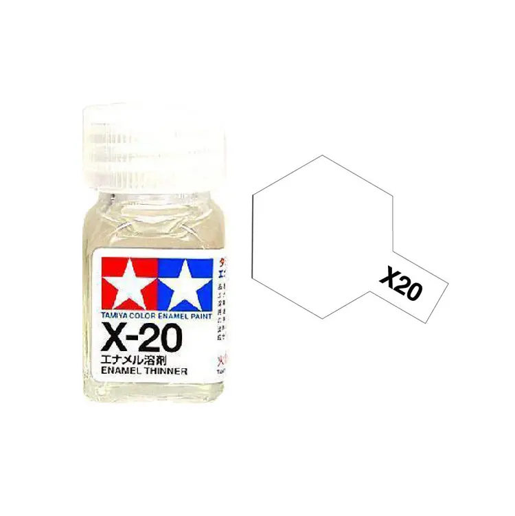 Tamiya X-20 Enamel Thinners 10Ml - 80020 1