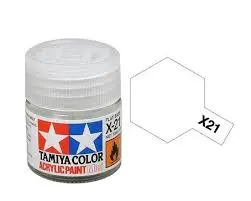 Tamiya X-21 Flat Base Mini Acrylic 10Ml - 81521 1