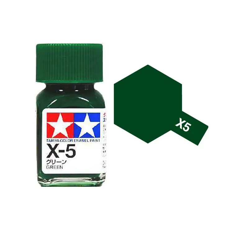 Tamiya X-5 Green Enamel 10Ml - 80005 1