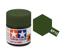 Tamiya Xf-13 J.A. Green Mini Acrylic 10Ml - 81713 1
