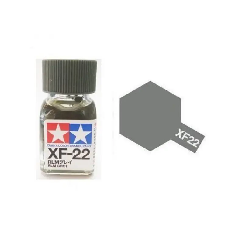 Tamiya Xf-22 Rlm Grey Enamel 10Ml - 80322 1