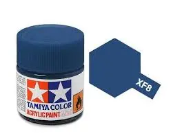 Tamiya Xf-8 Flat Blue Mini Acrylic 10Ml - 81708 1