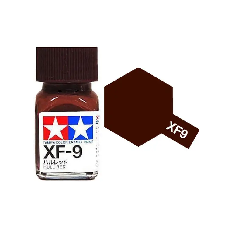 Tamiya Xf-9 Hull Red Enamel 10Ml - 80309 1