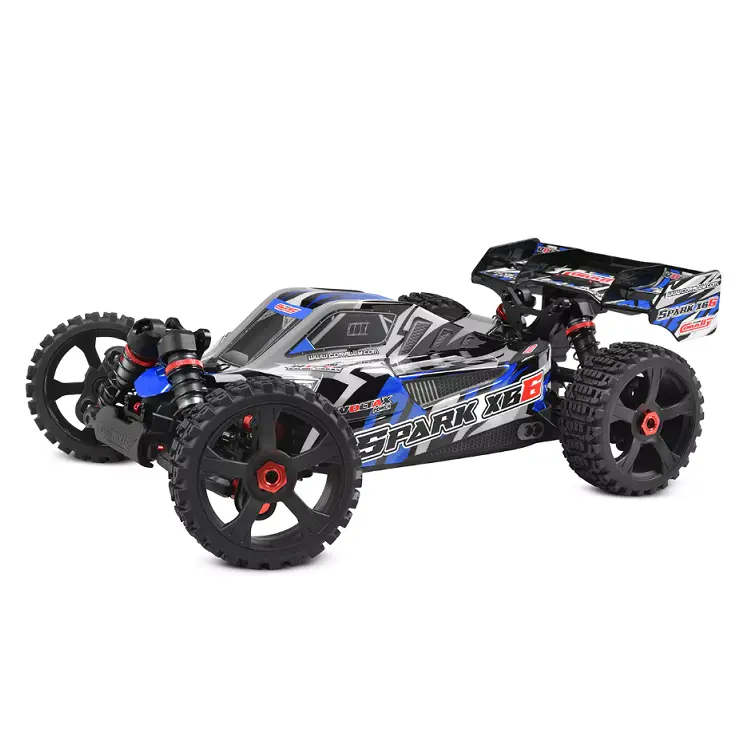 Team Corally 1:8 Spark Xb-6 6S Blue Buggy W/ 2.4Ghz Radio & 2050Kv Brushless Driveline - C-00285-B 1