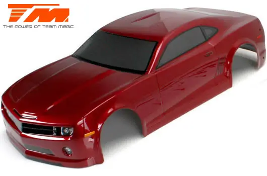 Team Magic 1:10 Camaro Body Shell Painted Red - Tm503323dra 1