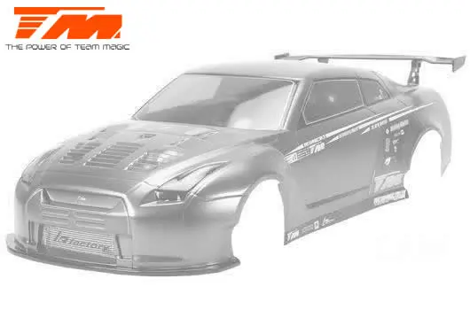 Team Magic 1:10 R35 190Mm Clear Body Shell - Tm503394c 1