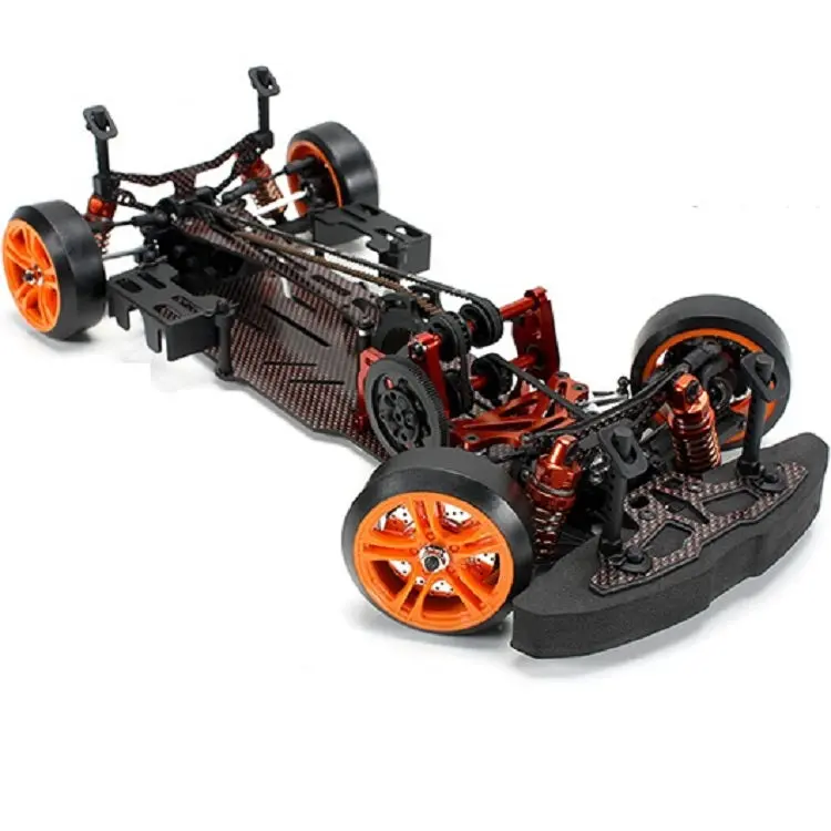 Team Magic E4d Mf Pro Drift Car Rolling Chassis - Tm503015 1