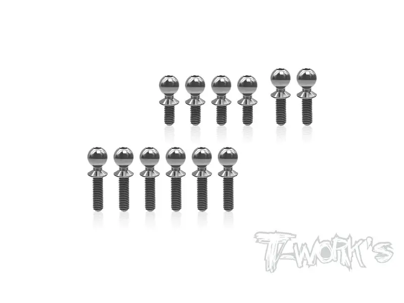 Titanium Ball End Set For Mugen Msb1 1
