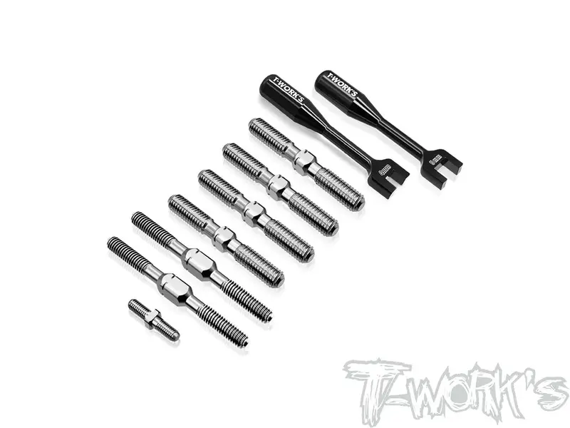Titanium Turnbuckle Set For Kyosho Mp11 1
