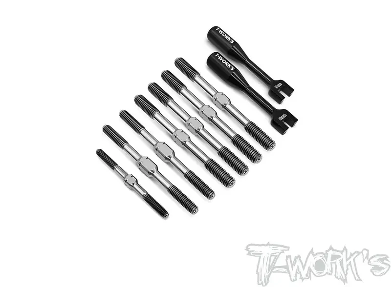 Titanium Turnbuckle Set For Mayako Mx8 1