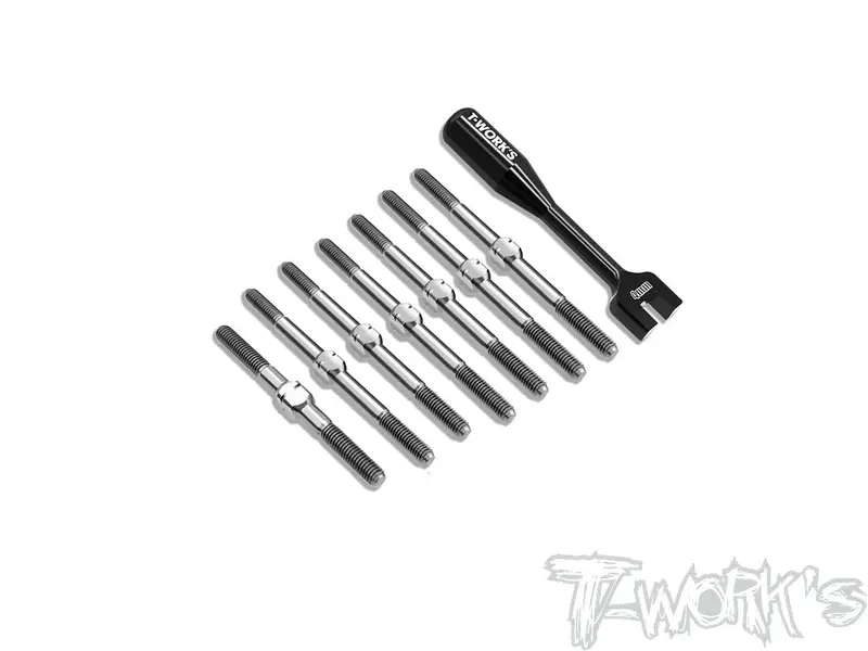 Titanium Turnbuckle Set For Yokomo Mo1.0 1
