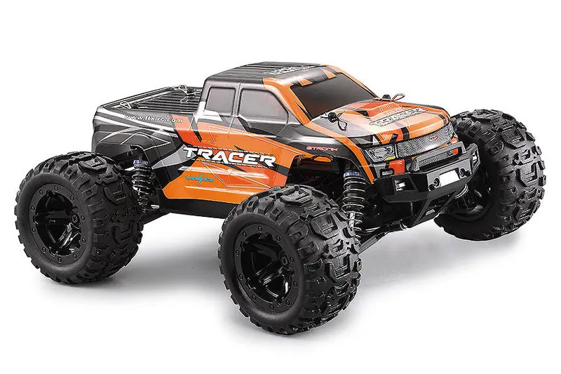 Tracer 1/16Th Electric 4Wd Monster Truck Ready To Run - Orange 1