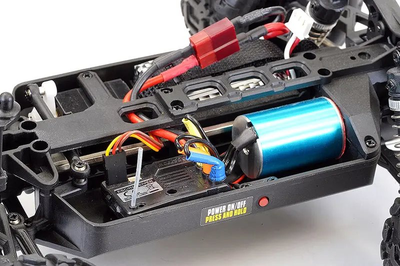 Tracer 1/16Th Electric Brushless 4Wd Monster Truck Ready To Run - Blue 2