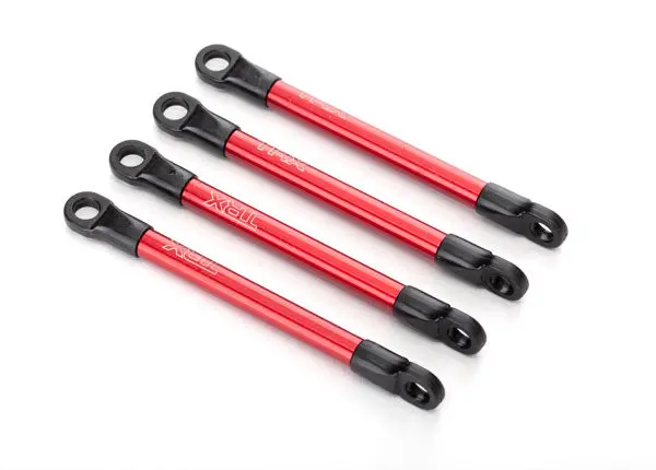 Traxxas 1:16 Push Rod Set Red Aluminium 4Pcs - 7118X 1