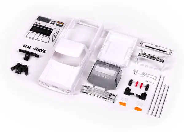 Traxxas 1:18 1979 Ford F-150 Body White Unassembled Suit Trx-4M Ht - 9812 1