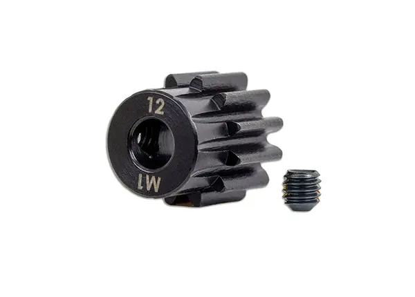 Traxxas 12T 1Mmp 5Mmsh Machined Pinion Gear - 6482X 1