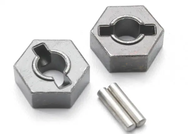 Traxxas 14Mm Wheel Hex Steel W/ Pins 2Pcs - 4954R 1