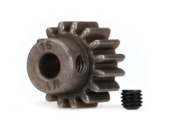 Traxxas 16T 1Mmp 5Mmsh Pinion Gear - 6489X 1