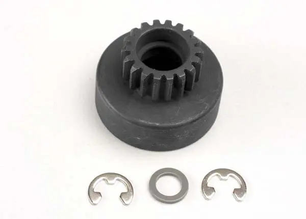 Traxxas 18T 32P Clutch Bell W/ E-Clips - 4118 1