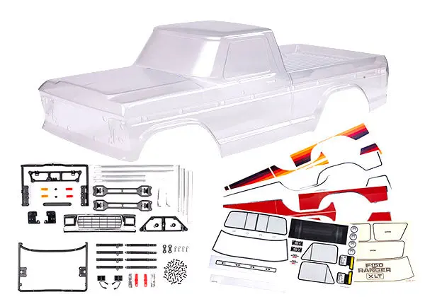 Traxxas 1979 Ford F-150 Clear Body Shell Suit 336Mm Wb Crawler - 9230 1