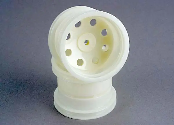 Traxxas 2.2In 8-Hole White Nylon Wheels Fr 2Pcs - 3675 1