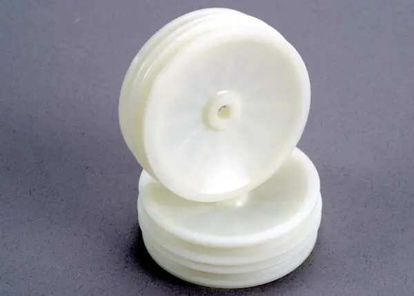 Traxxas 2.2In Fr White Dish Wheels 2Pcs - 2475 1