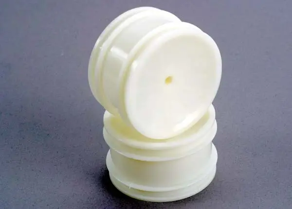 Traxxas 2.2In Rr White Dish Wheels 2Pcs - 2474 1